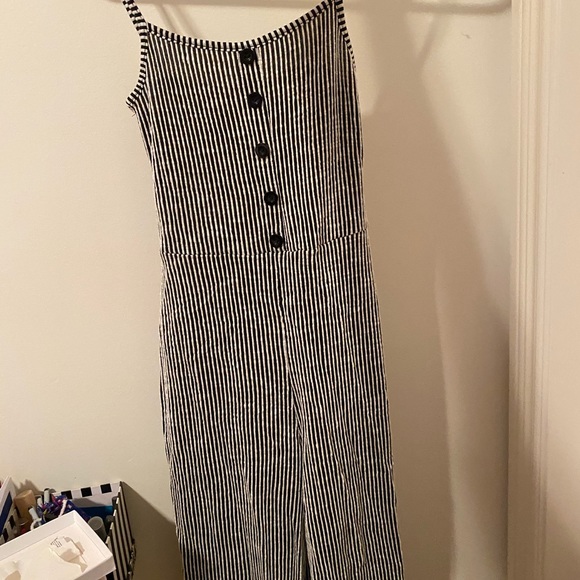 NWT striped jumpsuit - Picture 2 of 2